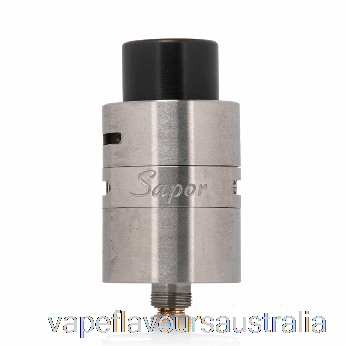 Vape Australia Sapor V2 RDA by Wotofo - 22/25mm Two-Post 25mm Version - Stainless Steel